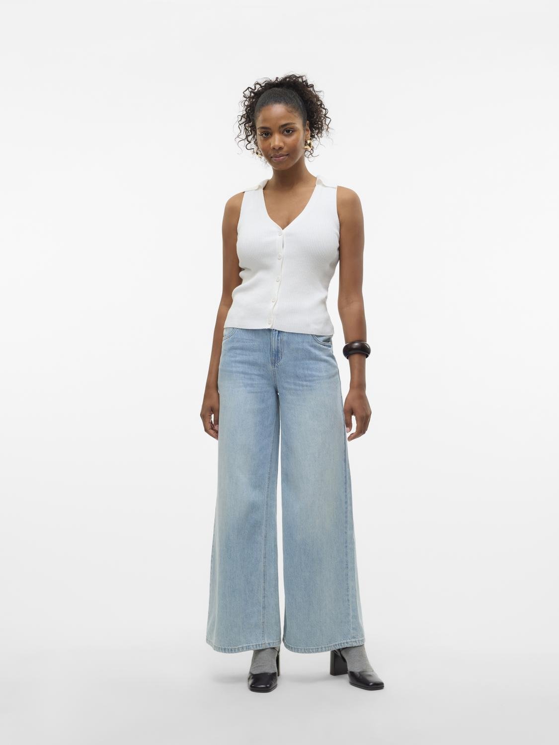 VMANNET Jeans - Medium Blue Denim - VERO MODA & VILA Bergvik